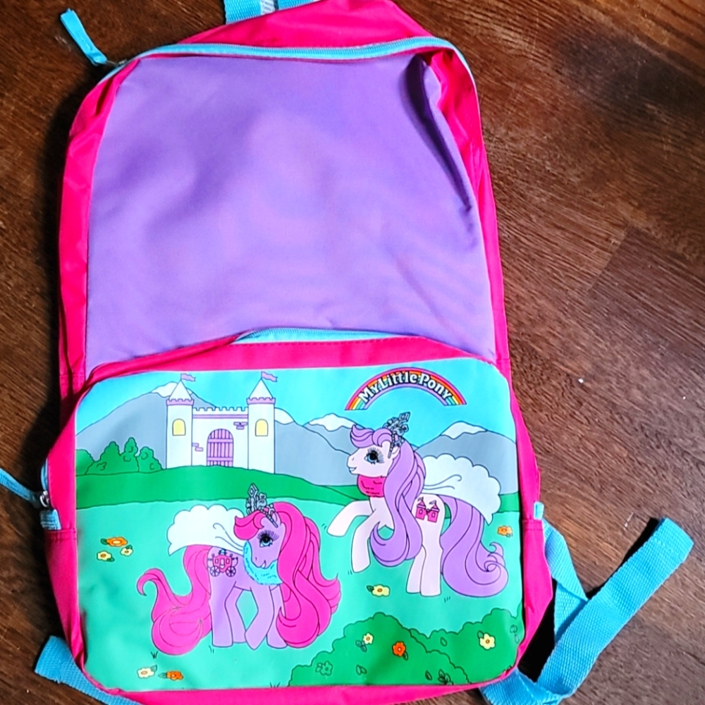 *2 Pieces* Netflix Stranger Things My Little Pony Backpack and Pony Set